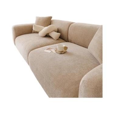 Imagem de Capa De Sofá Elástica Para 3 Lugares, Protetor Para Sala De Estar Para