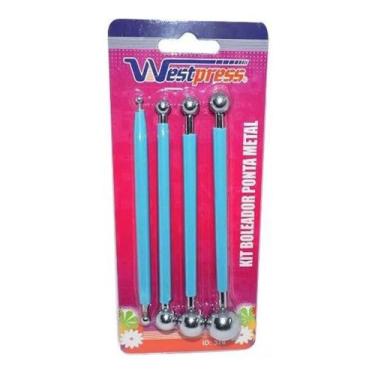 Imagem de Kit Boleador 374 Ponta Metal C/4 Westpress