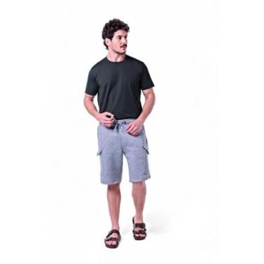 Imagem de Bermuda Masculina Moletom Cargo-Masculino
