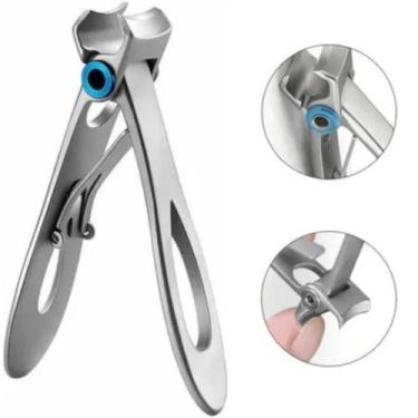 Imagem de Cortador De Unha Grossa Grande Dedão Dedos Dos Pés Aço Inox - H2