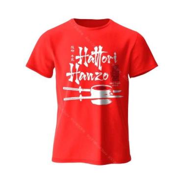 Imagem de Camiseta Masculina Oversized Hattori Hanzo Ninja Samurai Com Estampa G