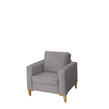 Imagem de Poltrona Seattle Ergonômica em Veludo D26 - Meu Estofado