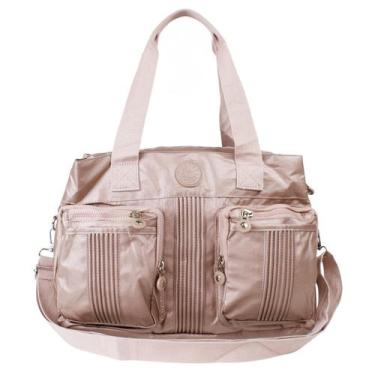 Imagem de Bolsa Feminina Grande Multifuncional Moderna para Faculdade Trabalho e