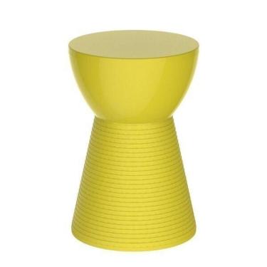Imagem de Banqueta Baixa Sili Polipropileno Assento Plástico 44,4 Cm Limão Siciliano Im In Home