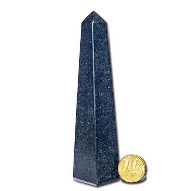 Imagem de Obelisco Quartzo Preto Natural 12 a 14 cm 200 a 300 g - Tipo B - Crist