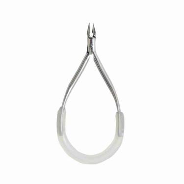 Imagem de Alicate Cutícula Delicate Inox com Mola Silicone Ref. 923