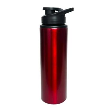 Imagem de Garrafa Squeeze Alumínio Água Fitness Academia C/Alça 750mL - Weeze Mo