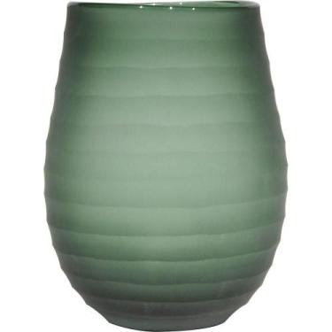 Imagem de Sanvalero Vaso 22X17X17Cm Vidro Verde - NH