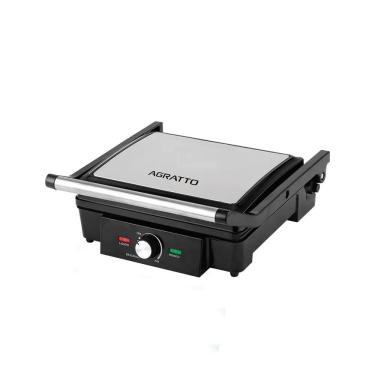 Imagem de Multi Grill Sanduicheira Elétrica Lanches Dupla 180° Antiaderente Grelhado Mr. Cheff 11...
