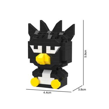 Imagem de Blocos de Montar Infantis Q5027 Educativo Tema Animais em Plástico ABS Ecológico com Ac...