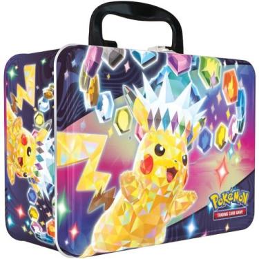 Imagem de Maleta Pokémon Tcg Colecionável Com 3 Cartas Holográficas - Copag