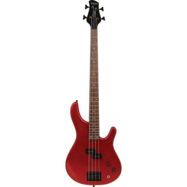 Imagem de Contra Baixo 4 Cordas Tagima XB21 Metallic Deep Orange XB-21