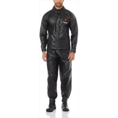 Imagem de Capa chuva pvc - masculino preto p - PIONEIRA