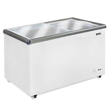 Imagem de Freezer Expositor Horizontal EOS Eco Gelo 320L EEH400XX Branco