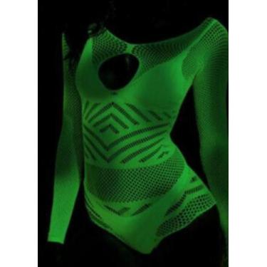 Imagem de BODY ARRASTÃO GLOW BRILHA NO ESCURO Y2146 - Lingerie Sensual e Luxuosa