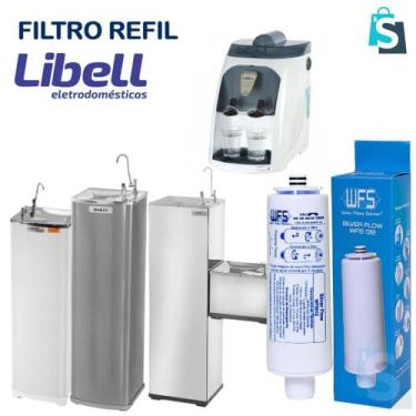 Imagem de Refil Filtro com Dolomita para purificadores Libell WFS012 SILVER FLOW