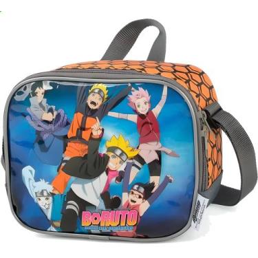 Imagem de Lancheira Boruto Laranja Ref:LA38113BR - luxcel, 250g