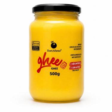 Imagem de Manteiga Ghee Dom Afonso 500g Zero Lactose Alta Temperatura