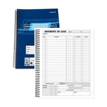 Imagem de Kit 06 Livros de Movimento Controle Caixa Espiral 100 Folhas - ANIMATI