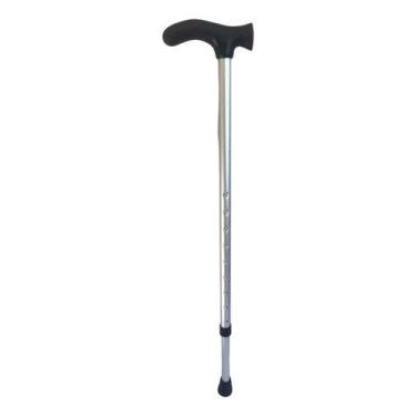 Imagem de Bastão Bengala Ortopédico Alumínio Regulável Altura - 100kg - Alo Orto