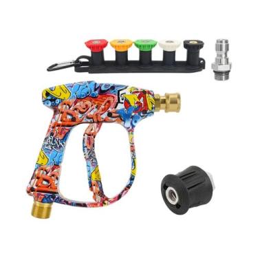 Imagem de Conjunto De Pistola De Espuma De Alta Pressão Com Design Grafite, Punh