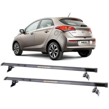 Imagem de Rack Teto Resistent Sport Hyundai HB20 Hatch até 2018 LW021 - Lwacc