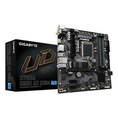 Imagem de Placa Mãe Gigabyte B760M DS3H Intel LGA 1700 DDR5 PCIe 4.0 M.2 NVMe HD