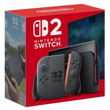 Imagem de Console Nintendo Switch 2 Nacional Portátil e Doméstico, Preto