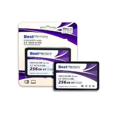 Imagem de Ssd Best Memory 256Gb Sata Grav. 2200Mb/S Lei. 1450Mbp/S