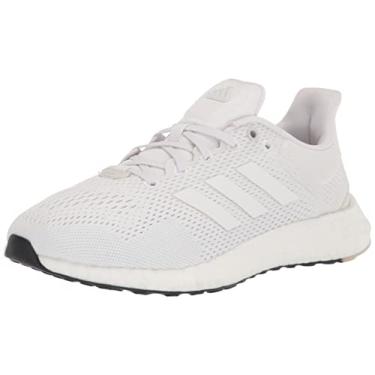 Imagem de adidas Tênis de corrida masculino Pureboost 21, Branco/Cinza painel., 39