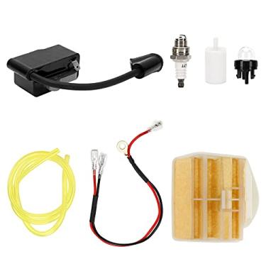 Imagem de Bobina de ignição, bobina de ignição de serra elétrica ABS com alta precisão para trabalhos de jardinagem para jardineiro para serraria