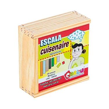 Imagem de Brinquedo Educativo Escala Cuisenaire Individual 68 Peças