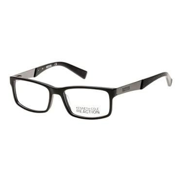 Imagem de Armações de óculos Kenneth Cole KC0771 - armação preta fosca, diâmetro da lente de 53 mm KC077153002