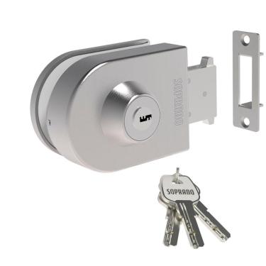 Imagem de Fechadura Auxiliar De Pressão Vidro Porta De Correr Vp530