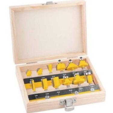 Imagem de Jogo de fresca para tupia 12PCS Vonder