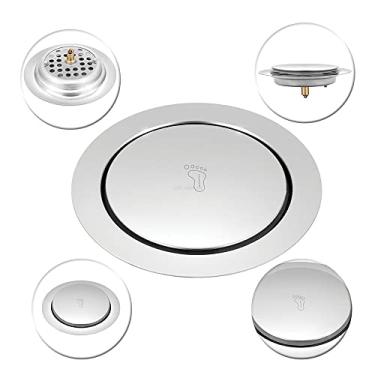 Imagem de Ralo Inteligente Click P/Banheiro Redondo 10x10 Veda Cheiro