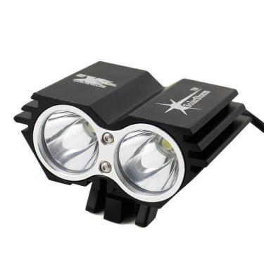 Imagem de Farol de bicicleta dianteiro para bicicleta Solarstorm X2 5000Lm 2x CREE XML U2 LED