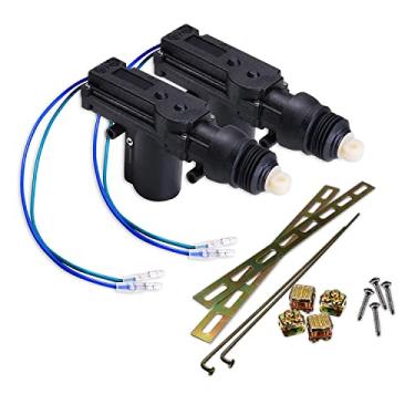 Imagem de Atuador de fechadura de porta universal de alta potência para carro da Zone Tech – Mecanismo de travamento automotivo resistente durável de qualidade premium (pacote com 2)