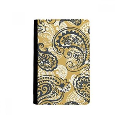 Imagem de Impressão Repeat Pano Cáqui Arte Colorida Porta Passaporte Notecase Burse Capa Carteira Cartão Bolsa, Multicolor