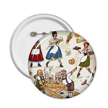 Imagem de Emblema de cultura da alfândega alemã para decoração de 5 peças