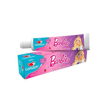 Imagem de Condor, Creme Dental Infantil Kids+ Barbie, Com Flúor, 6 anos ou Mais, Sabor Morango, 50G