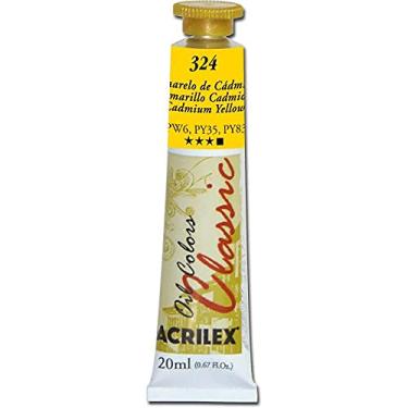 Imagem de Acrilex, Tinta a Óleo Para Telas, Amarelo Cadmio, 20 ml