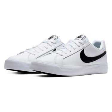 tenis nike preto couro masculino