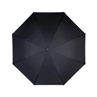 Imagem de Guarda Chuva Invertido Resistente Preto e Cinza