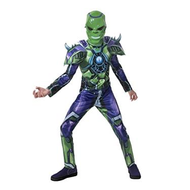 Imagem de Marvel Boys Avengers Mech Strike Monster Hunters Costume Dress Up Youth Choose Iron Man Hulk Spiderman Super Hero (Hulk, Small)