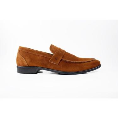 Imagem de Mocassim Masculino Couro Calce Fácil Confortável Casual