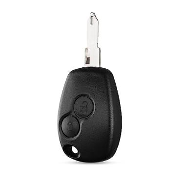 Imagem de Chave remota de 2 botões, capa fob, para Renault Megan Modus Clio Modus Kangoo Logan Sandero Duster Car Alarm Car Housing