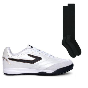 Imagem de Chuteira Scty Topper Maestro Td Iv + Meião Color Sports De Futebol