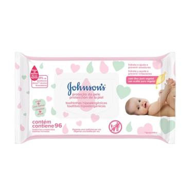 Imagem de Johnson's Baby Lenços Umedecidos Proteção da Pele,96un