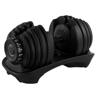 Imagem de Dumbbell Halter Gallant Elite Pro 24kg Regulável Com Base
